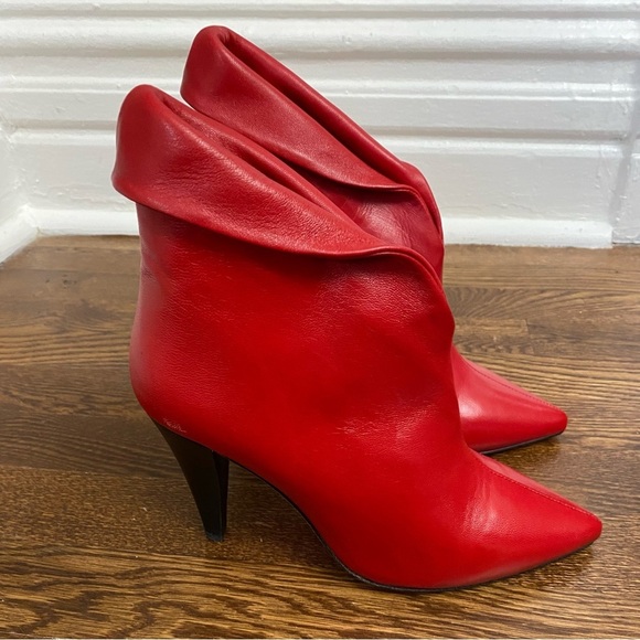 IRO Fawn Bootie in Red - Picture 2 of 11